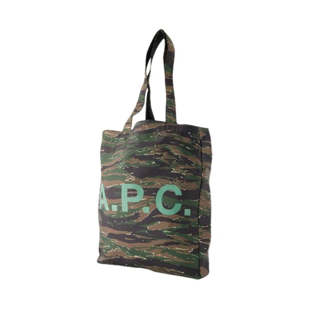 Lou Reversible Tote Bag - A.P.C. - Synthetic - Khaki - Picture 2 of 4